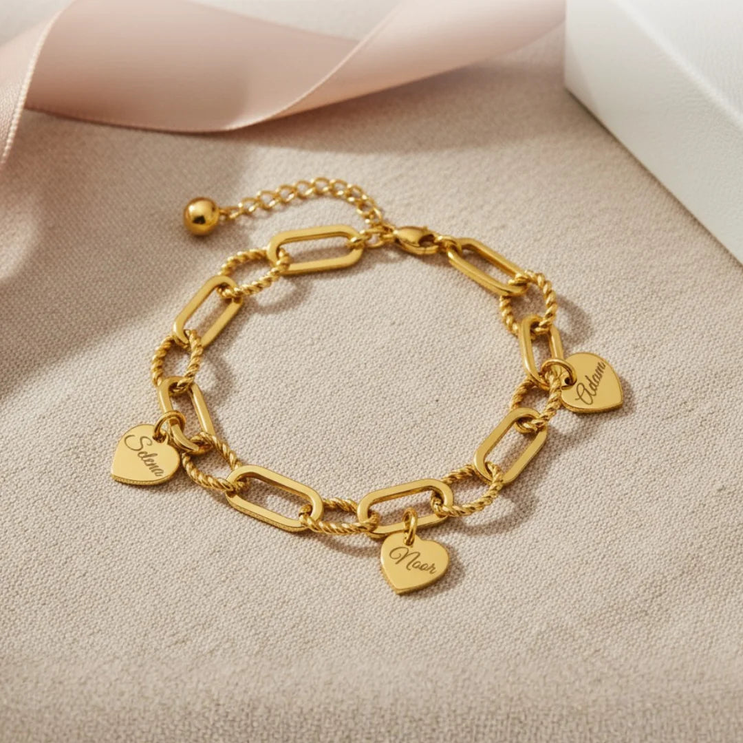 Always Connected - Name Bracelet