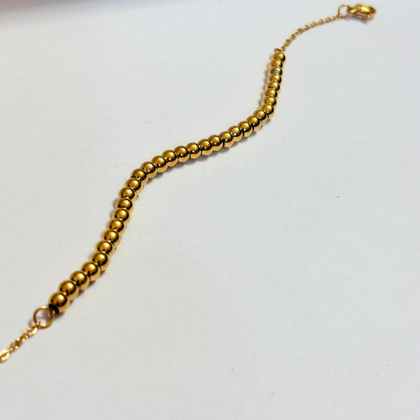 Gouden Tasbih Parel Armband