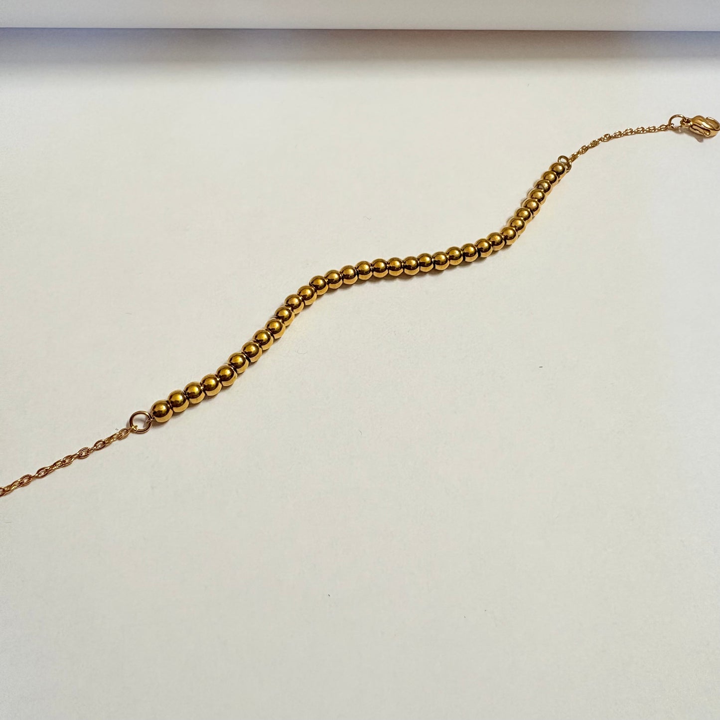 Gouden Tasbih Parel Armband