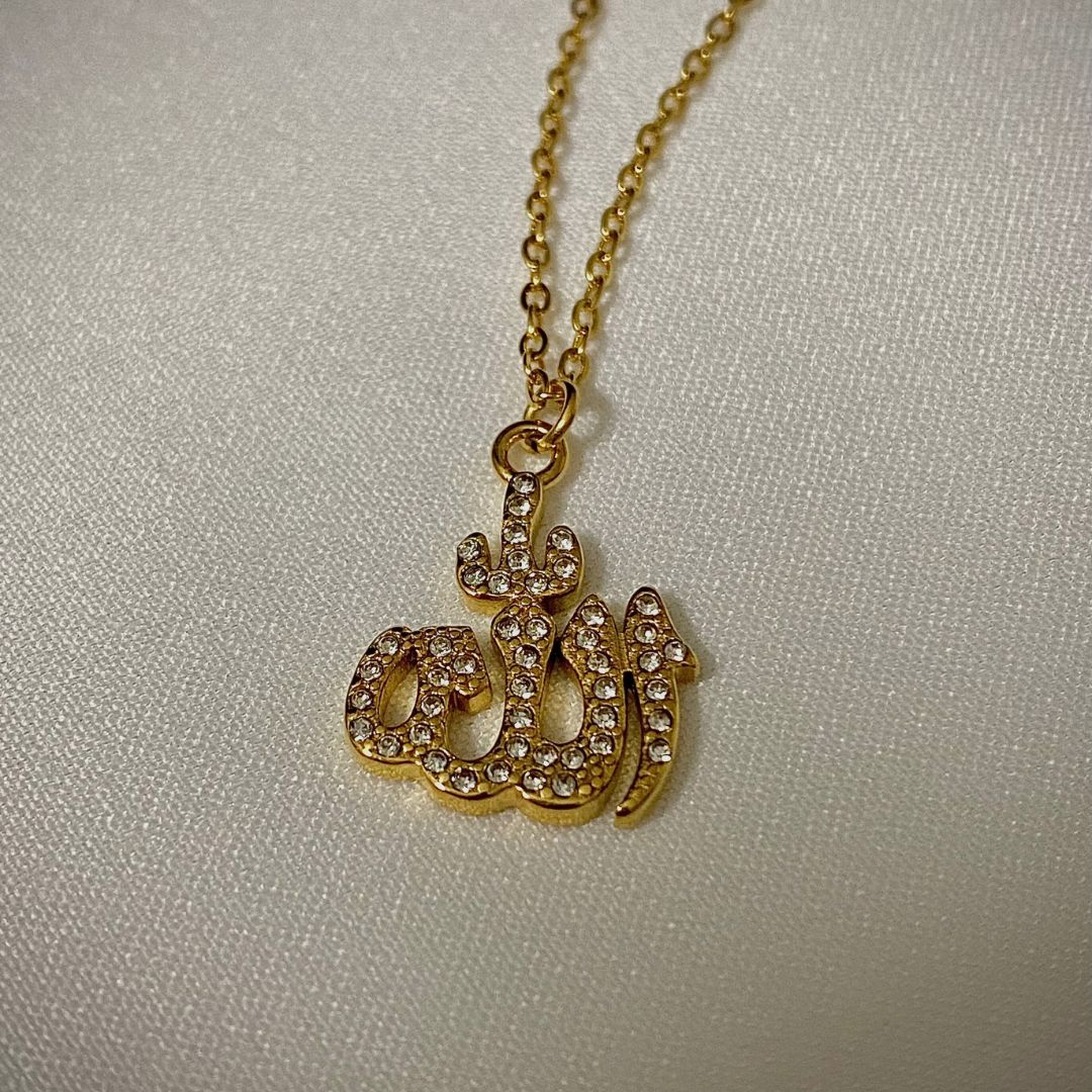 Allah - Zirkonia Ketting