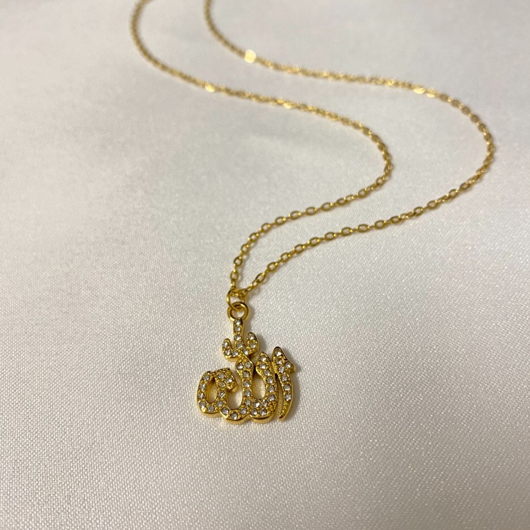 Allah - Zirkonia Ketting
