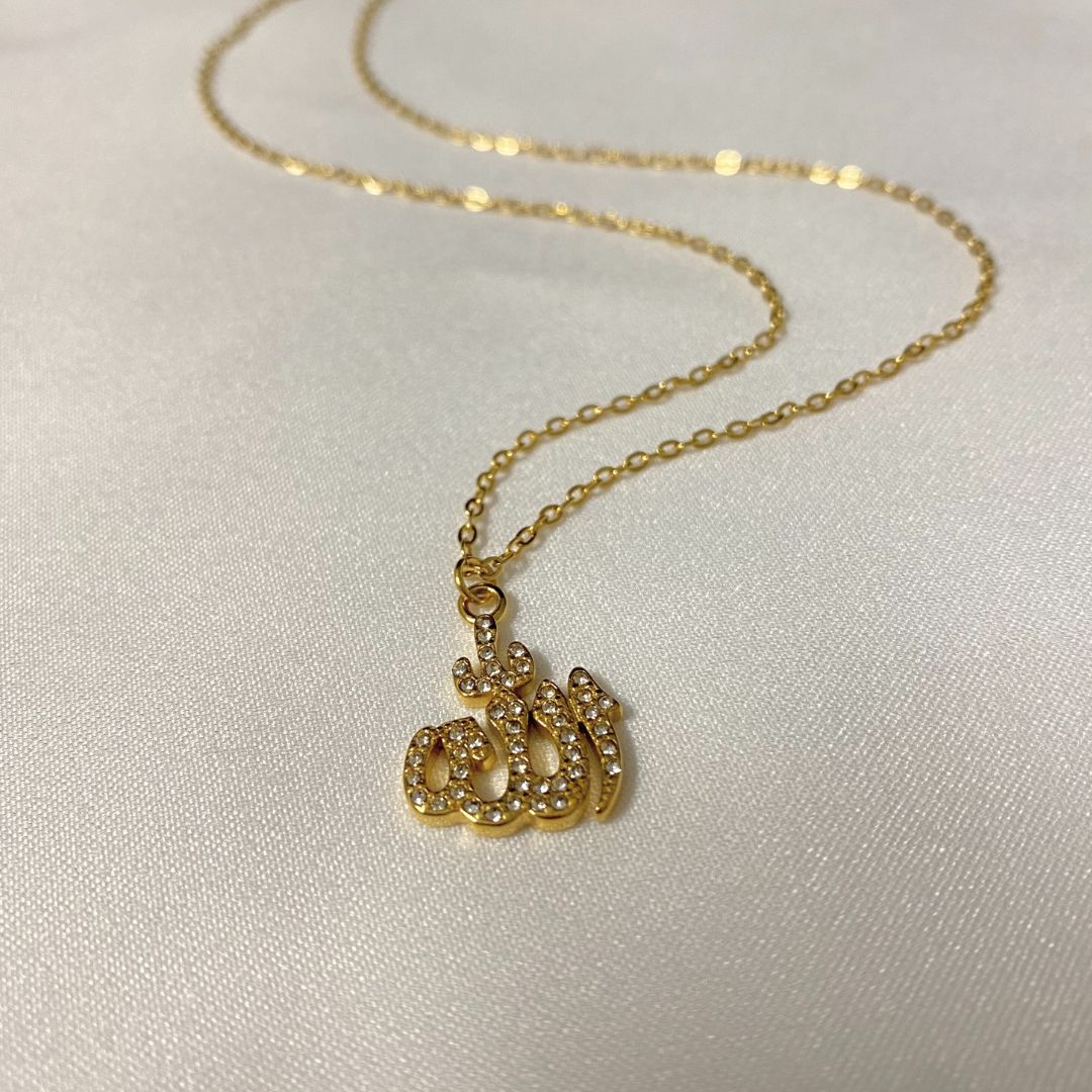 Allah - Zirkonia Ketting