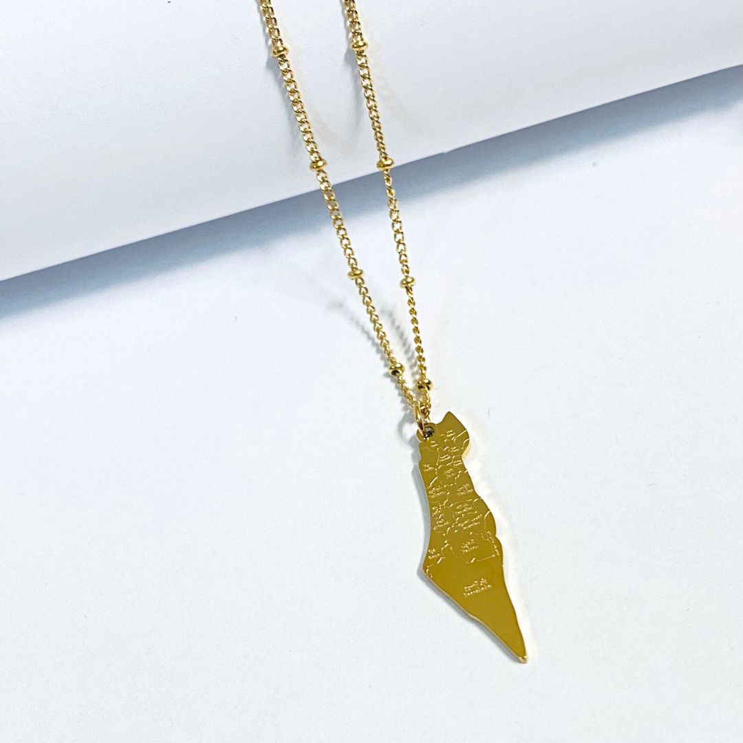 "Vrijheid van Palestina" ketting