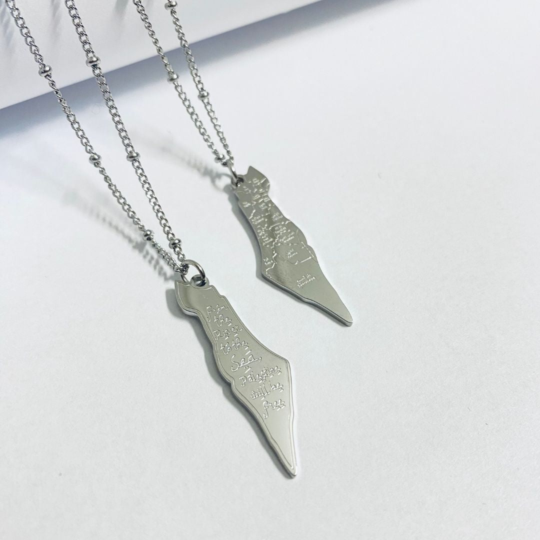 "Vrijheid van Palestina" ketting