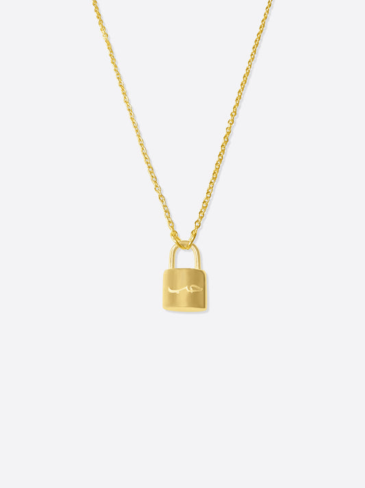 Love lock necklace