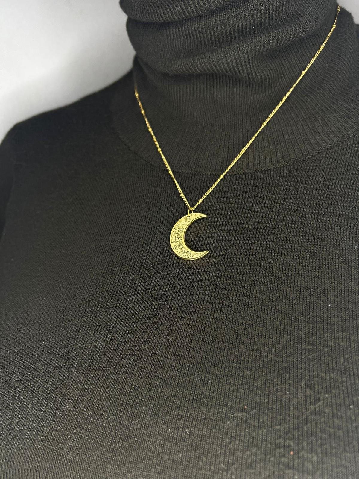 Ayatul Kursi maan ketting