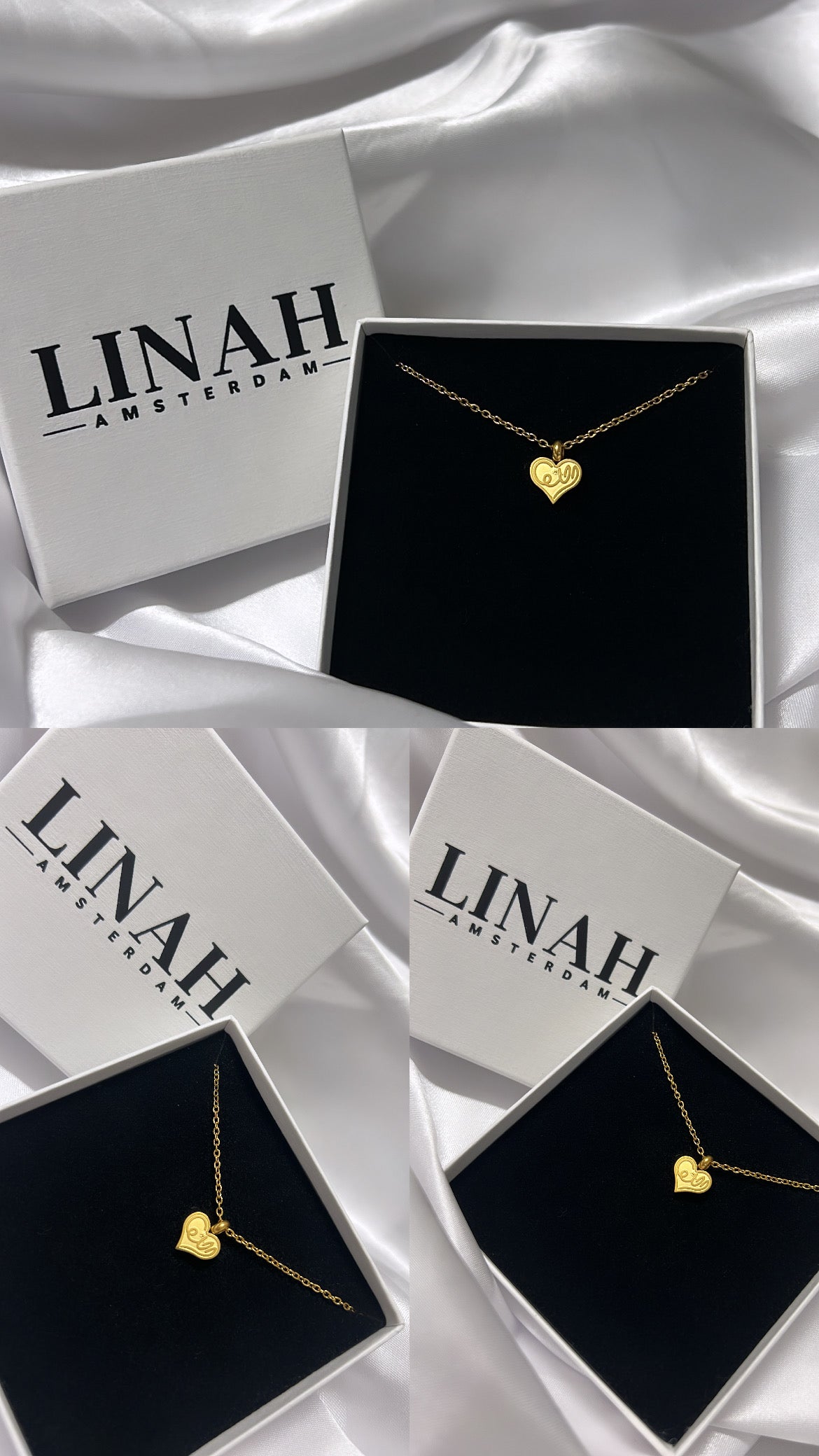 Heart with Allah - Necklace