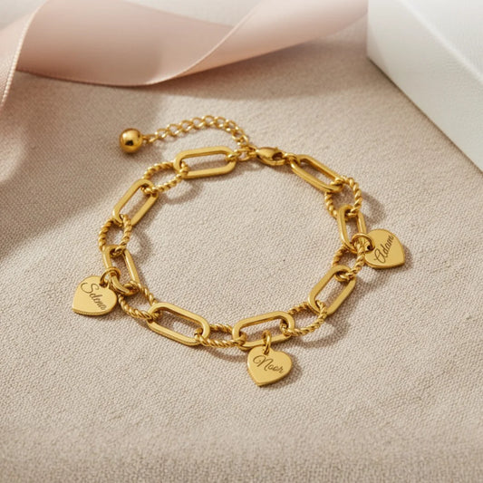 Always Connected - Name Bracelet