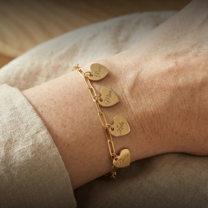 Für immer Namensarmband