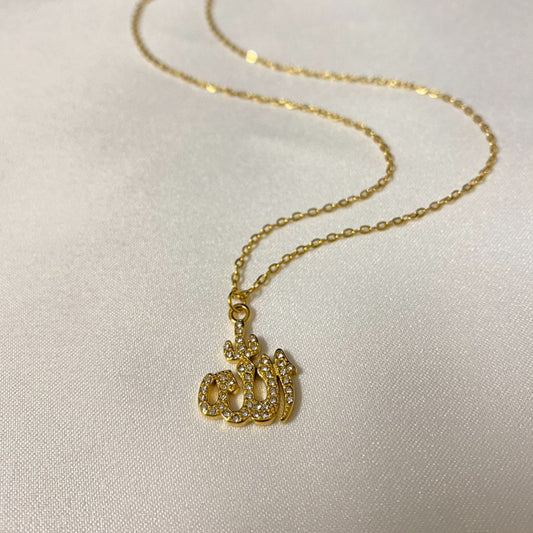 Allah - Zirconia Necklace