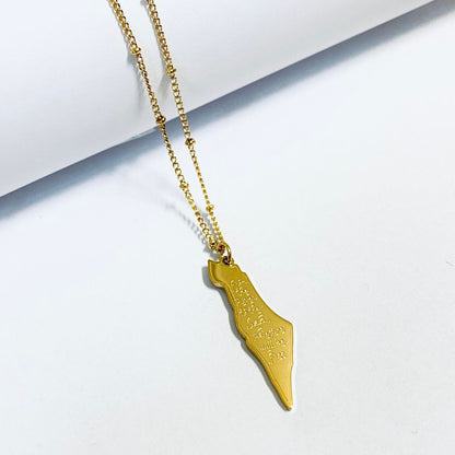 "Vrijheid van Palestina" ketting