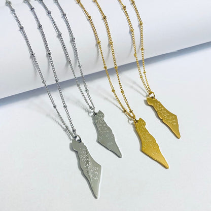 "Vrijheid van Palestina" ketting