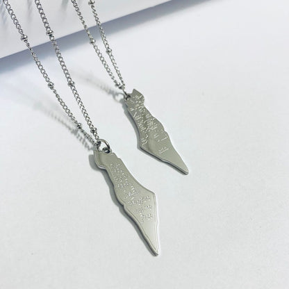 "Vrijheid van Palestina" ketting