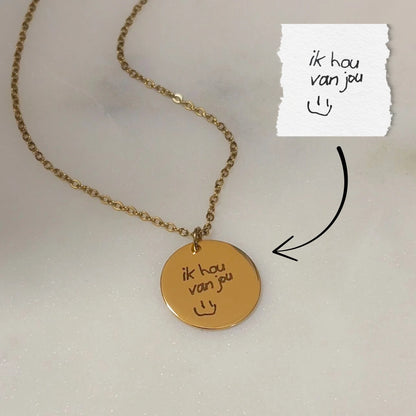 Persoonlijke Munt Ketting