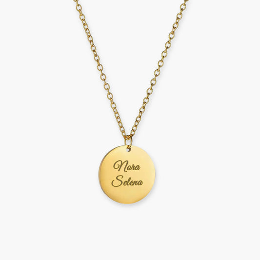 Personal Coin Necklace