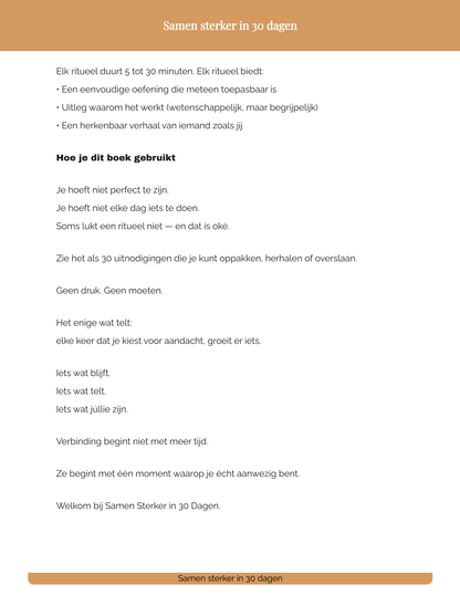 E-book: "Stronger Together in 30 Days"