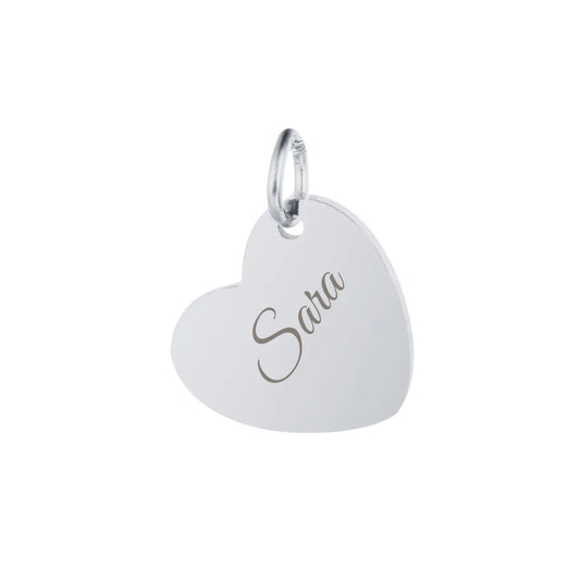 Hartje bedel - zilver