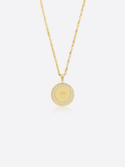 Set Ayatul Kursi Armband + Ayatul Kursi Zirkonia ketting