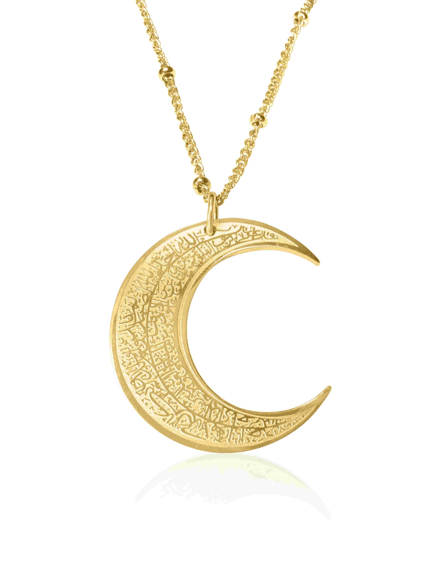 4QUL Moon necklace