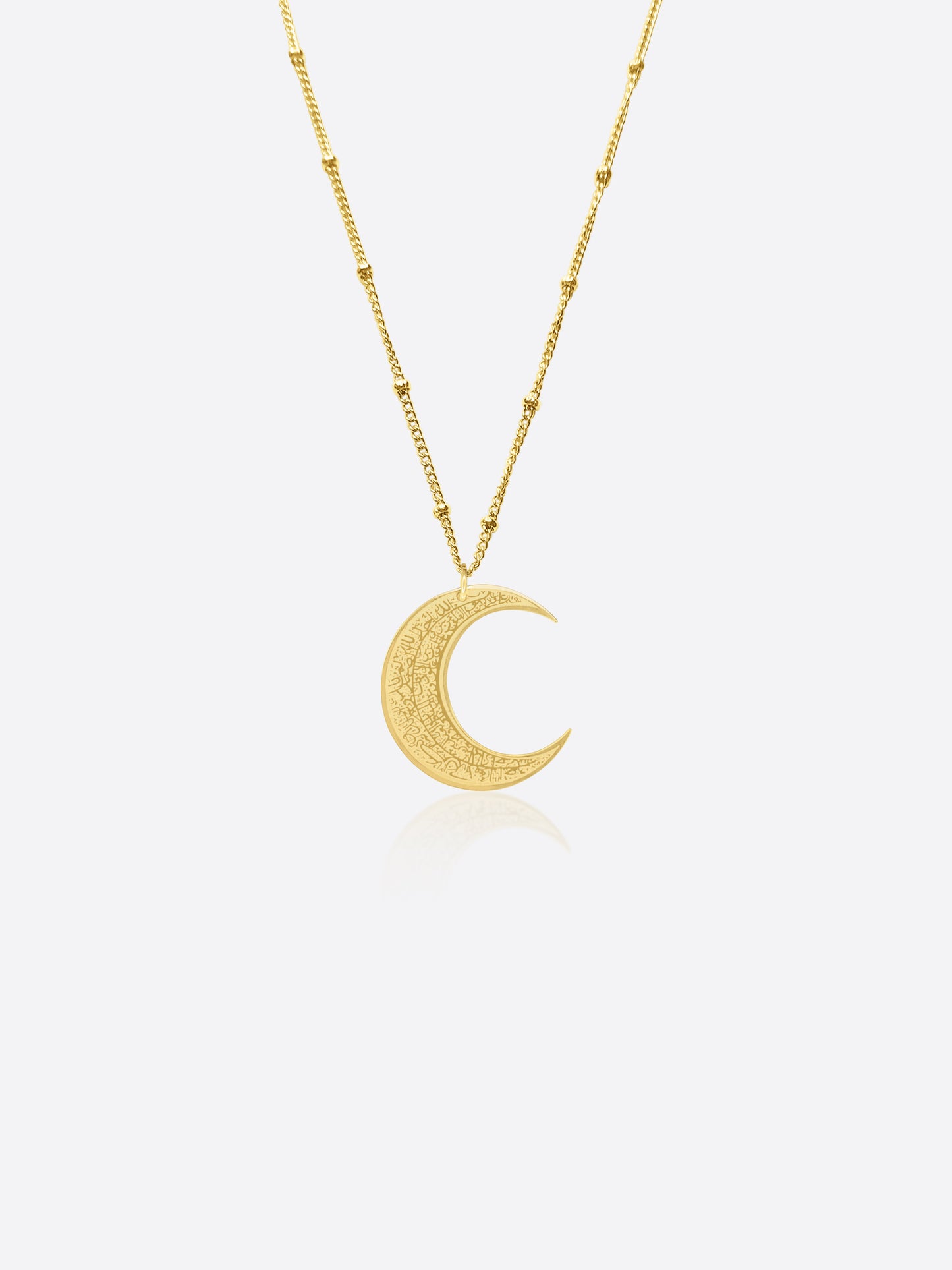 4QUL Moon necklace